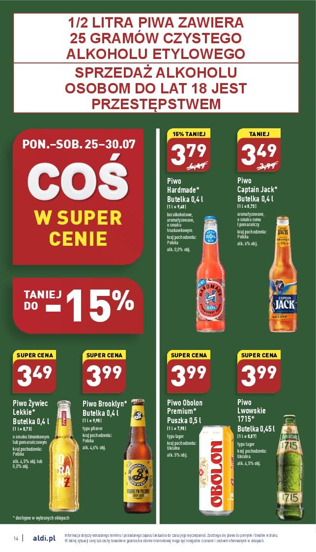 Gazetka promocyjna ALDI str. 14