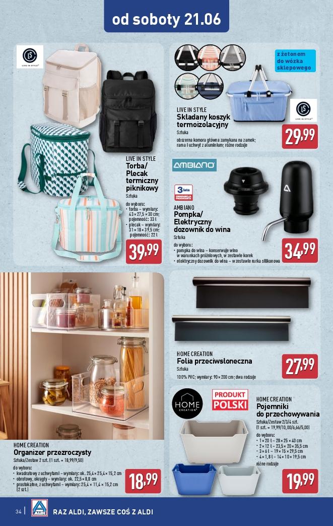 Gazetka promocyjna ALDI str. 34
