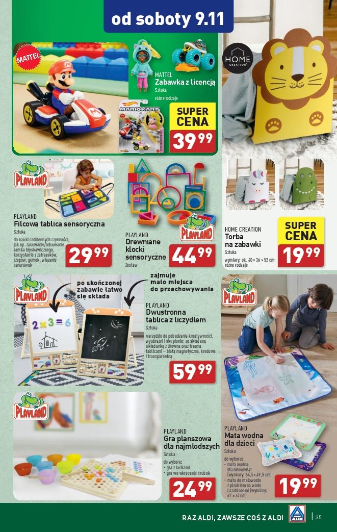 Gazetka promocyjna ALDI str. 35