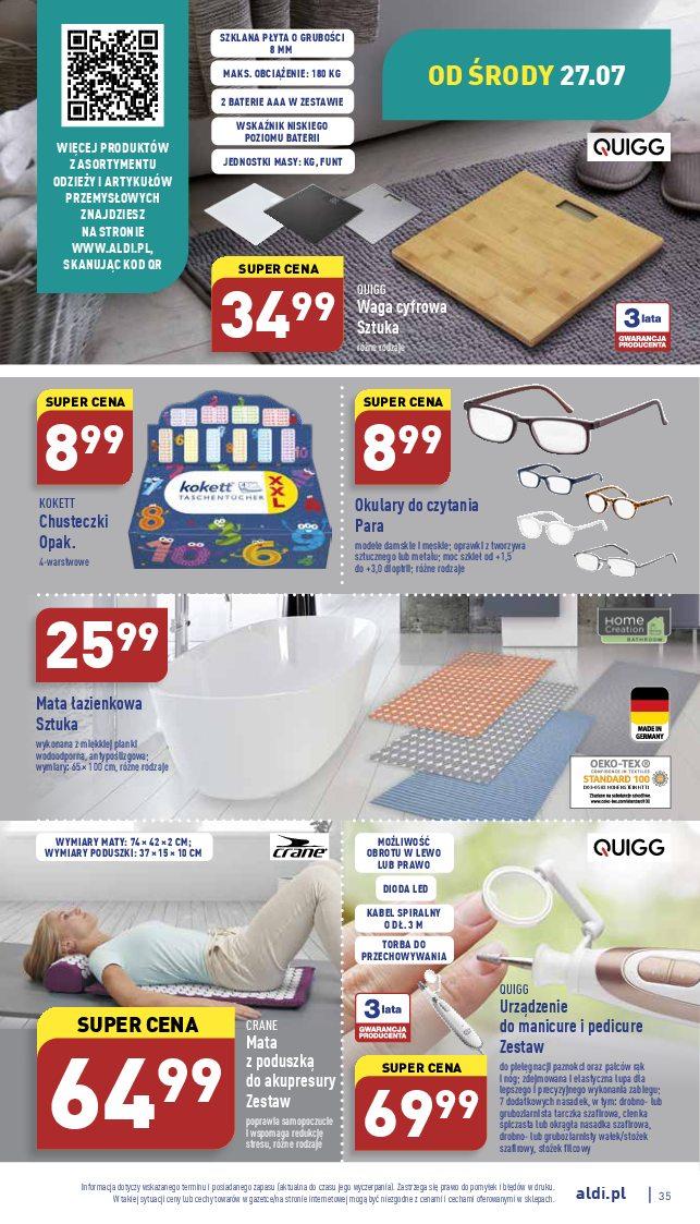 Gazetka promocyjna ALDI str. 35