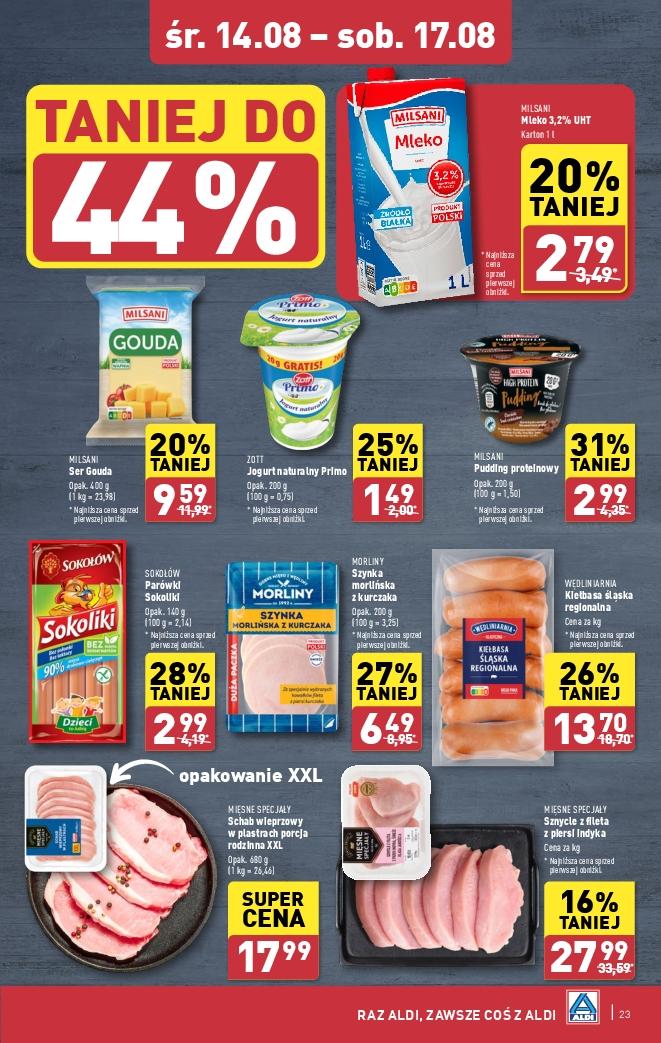 Gazetka promocyjna ALDI str. 23