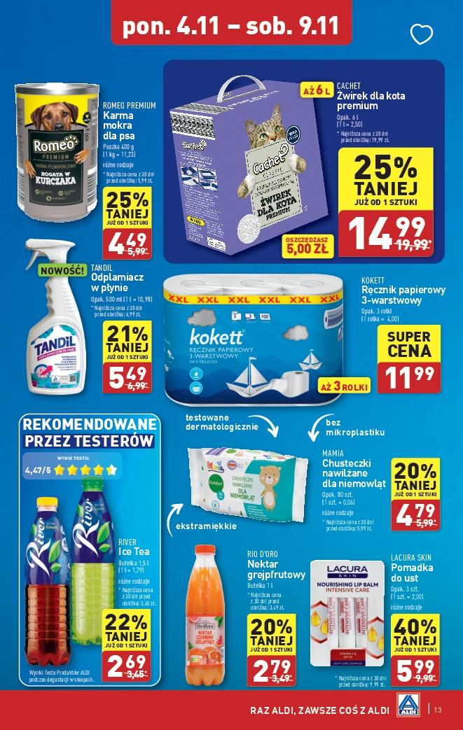 Gazetka promocyjna ALDI str. 13