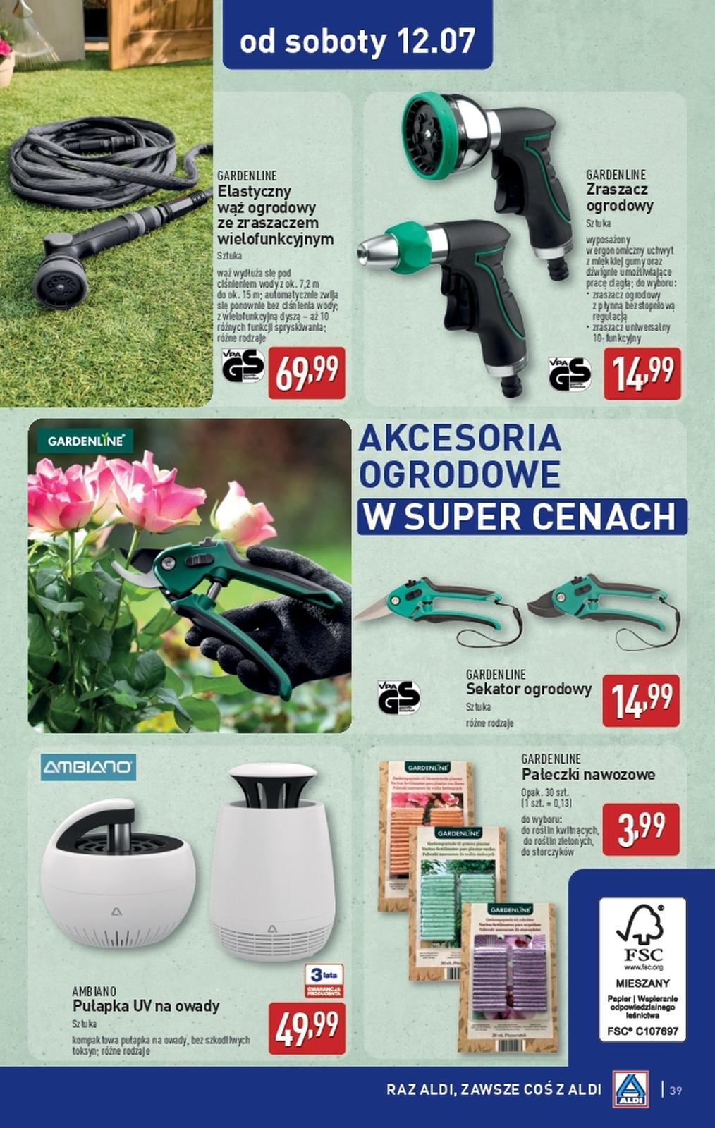 Gazetka promocyjna ALDI str. 39