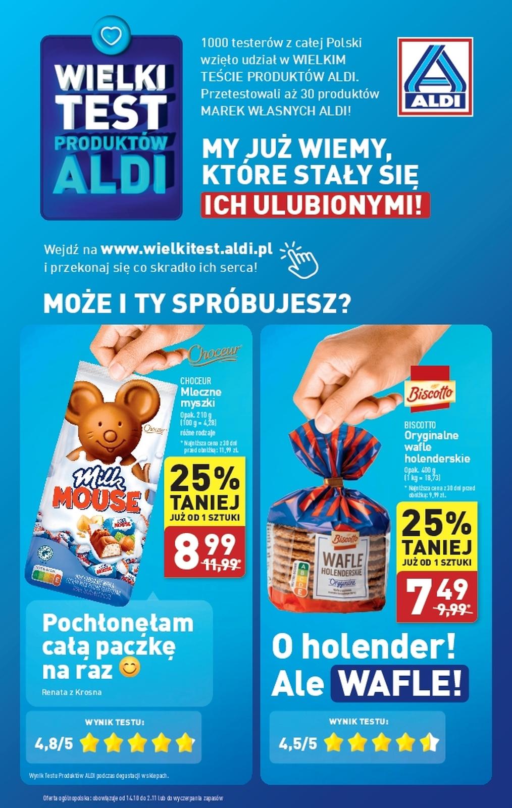 Gazetka promocyjna ALDI str. 1