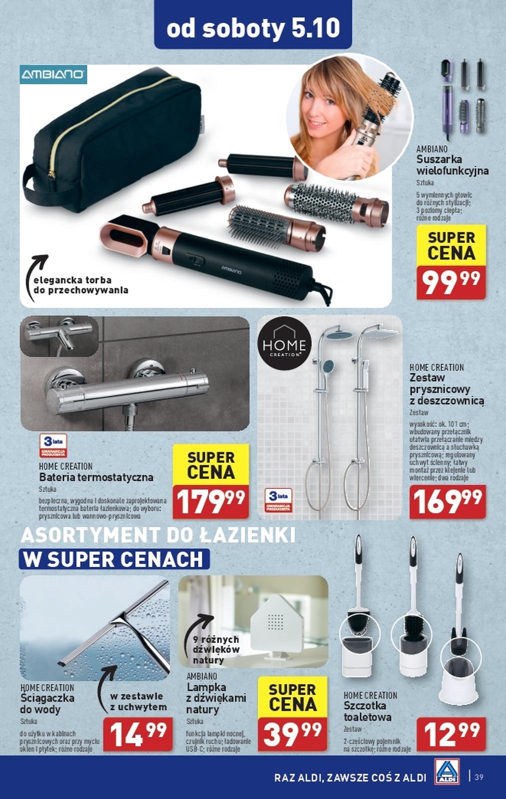 Gazetka promocyjna ALDI str. 39