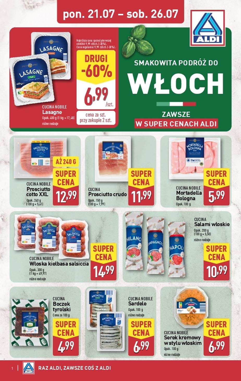 Gazetka promocyjna ALDI str. 1