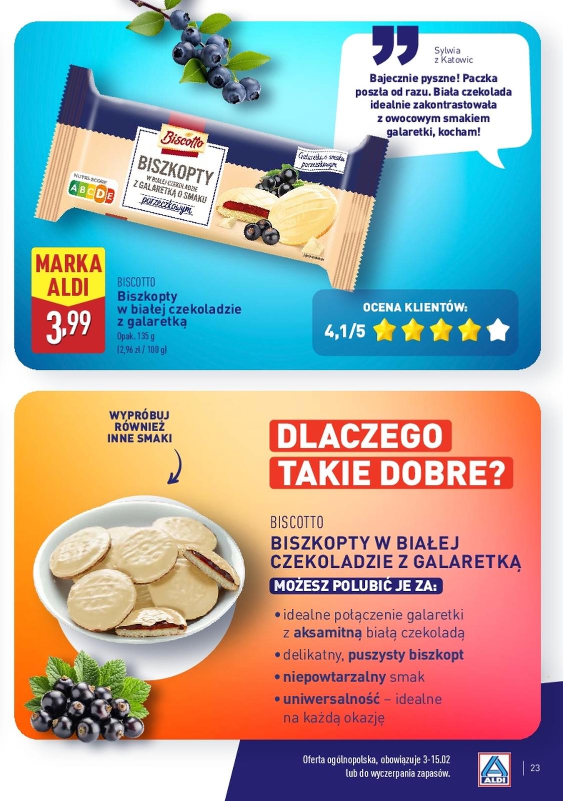 Gazetka promocyjna ALDI str. 23
