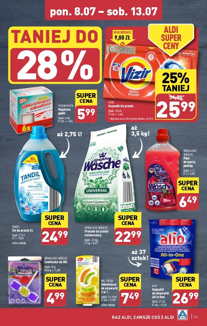 Gazetka promocyjna ALDI str. 23