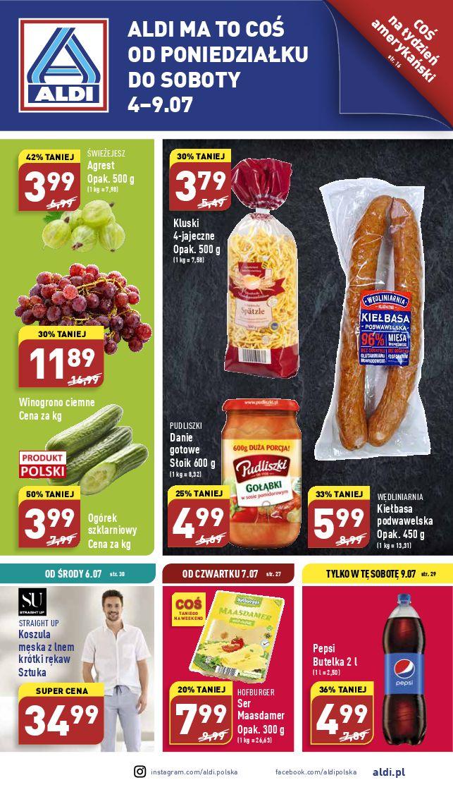 Gazetka promocyjna ALDI str. 1