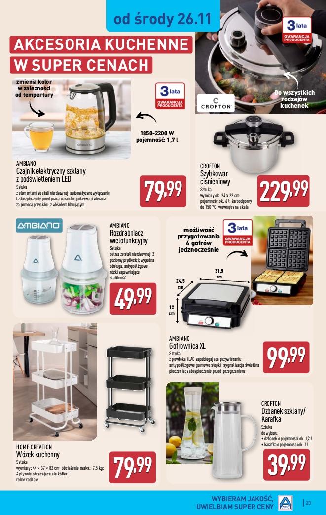 Gazetka promocyjna ALDI str. 23