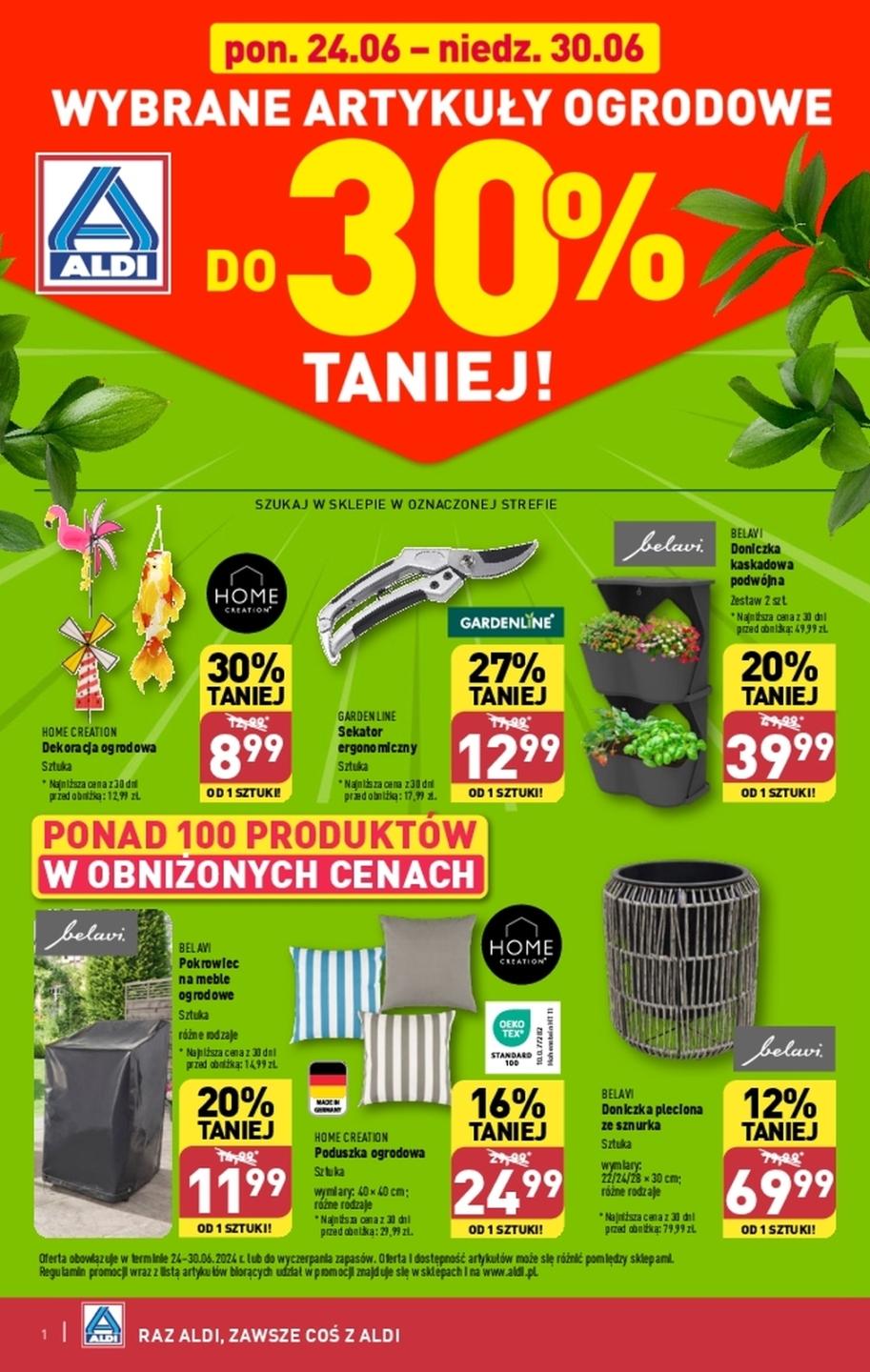 Gazetka promocyjna ALDI str. 1