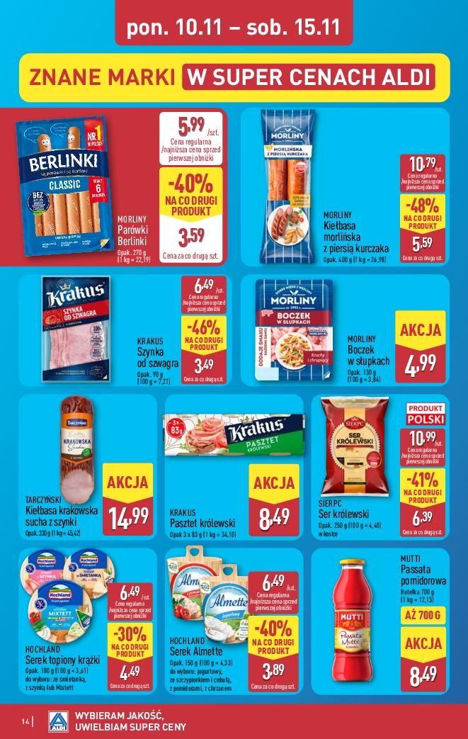 Gazetka promocyjna ALDI str. 14