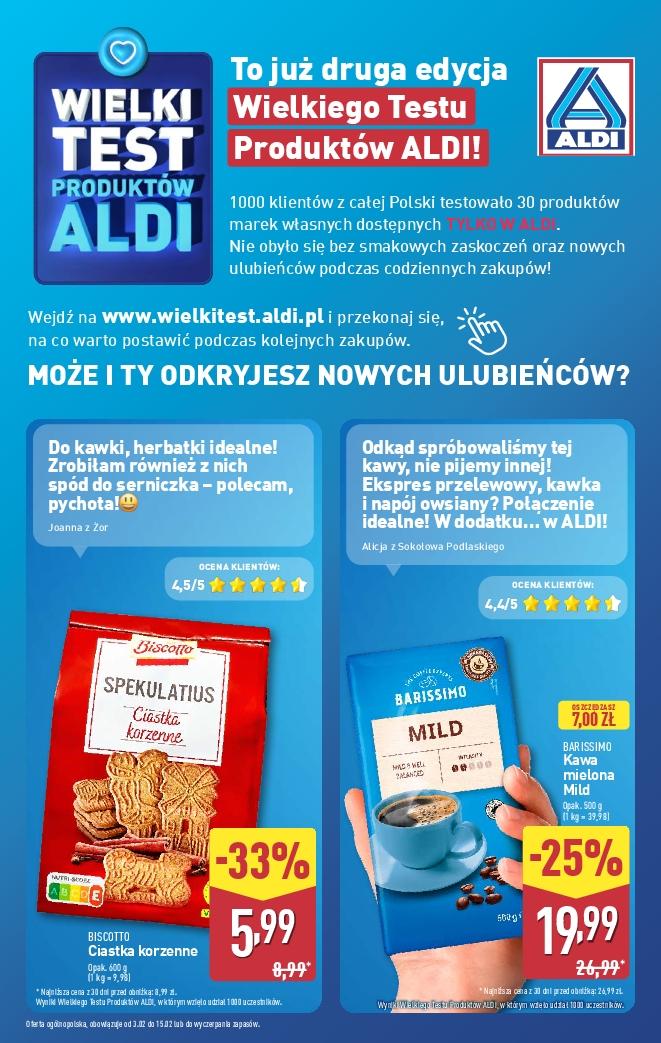 Gazetka promocyjna ALDI str. 1