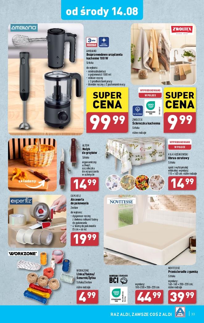 Gazetka promocyjna ALDI str. 33