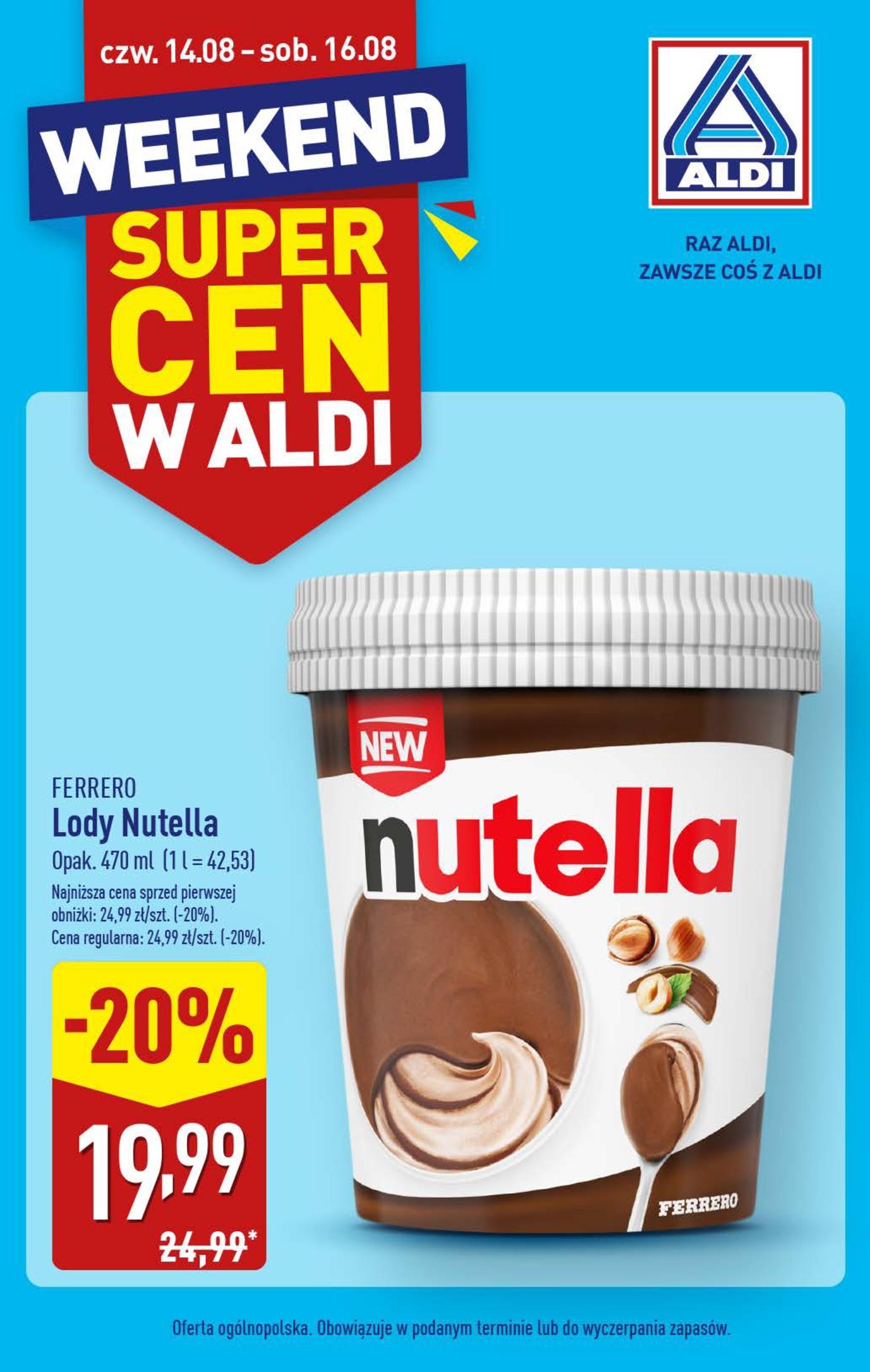 Gazetka promocyjna ALDI str. 1