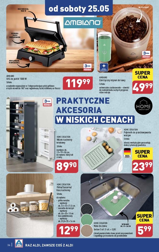 Gazetka promocyjna ALDI str. 36