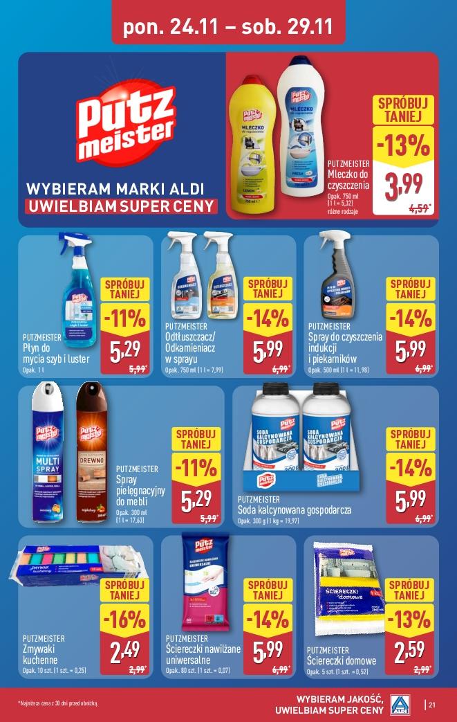 Gazetka promocyjna ALDI str. 21