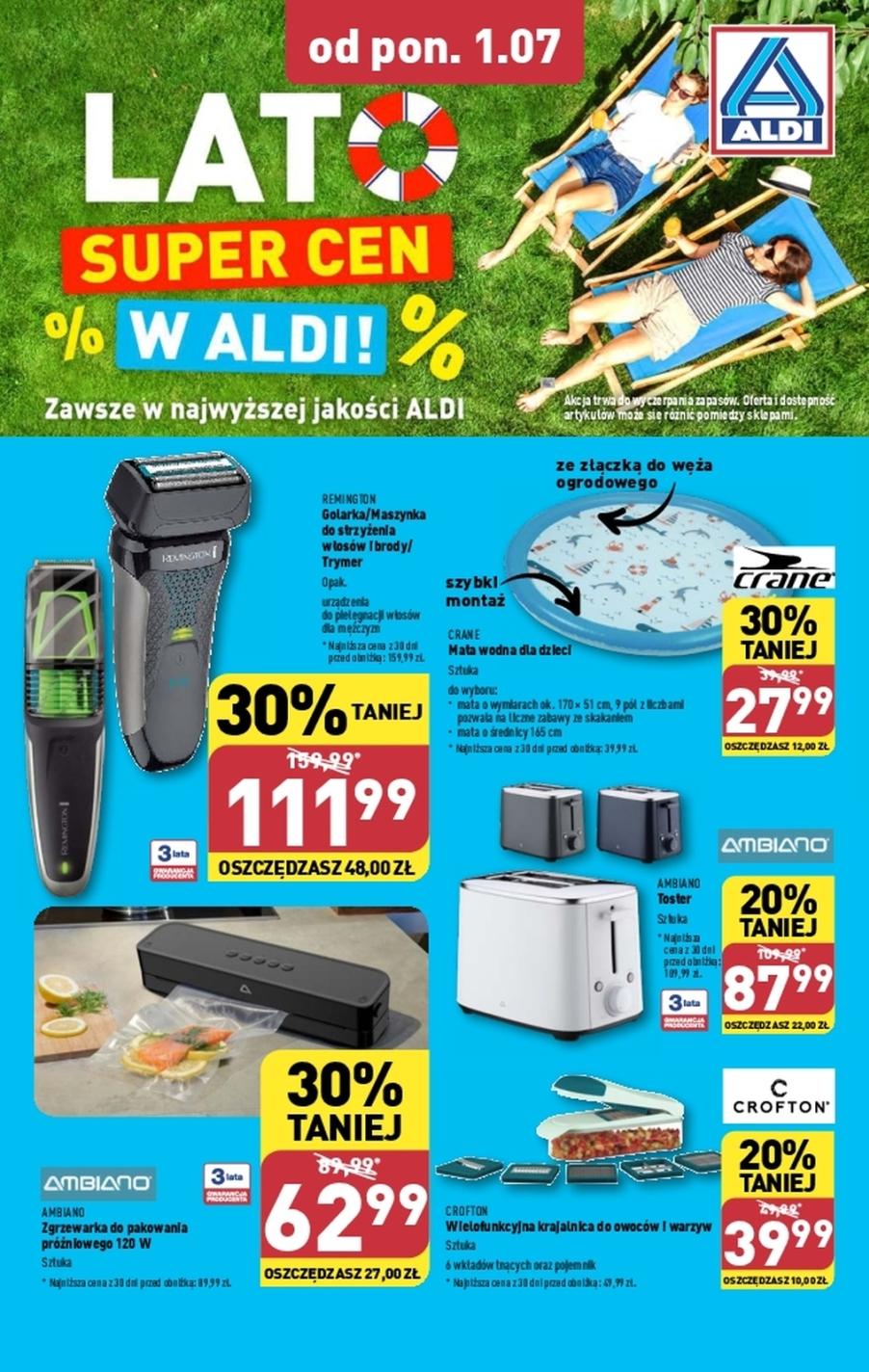 Gazetka promocyjna ALDI str. 1