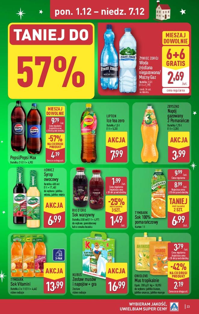 Gazetka promocyjna ALDI str. 23