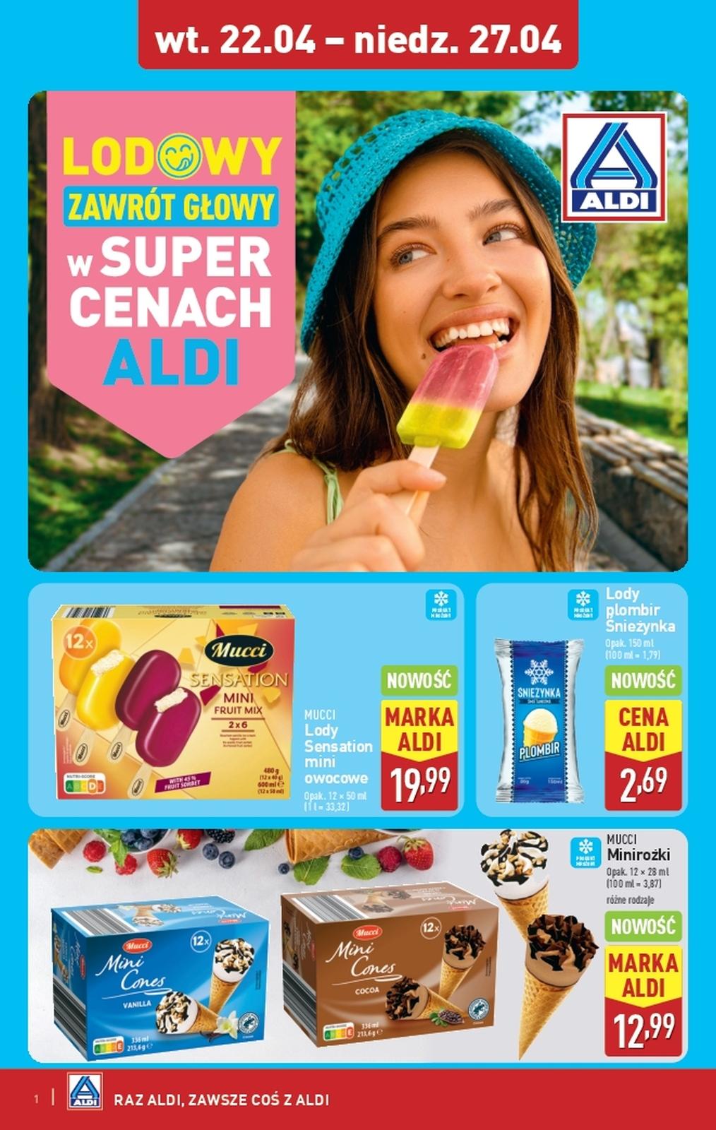 Gazetka promocyjna ALDI str. 1