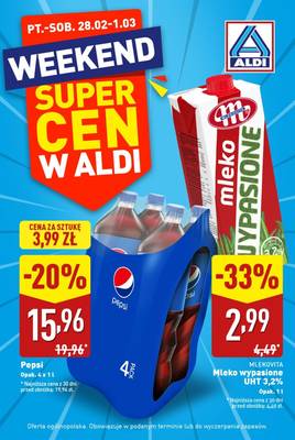 Aldi weekend