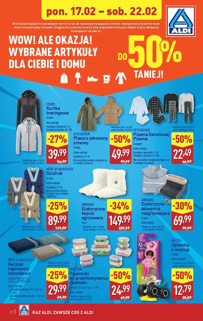 Gazetka promocyjna ALDI str. 22