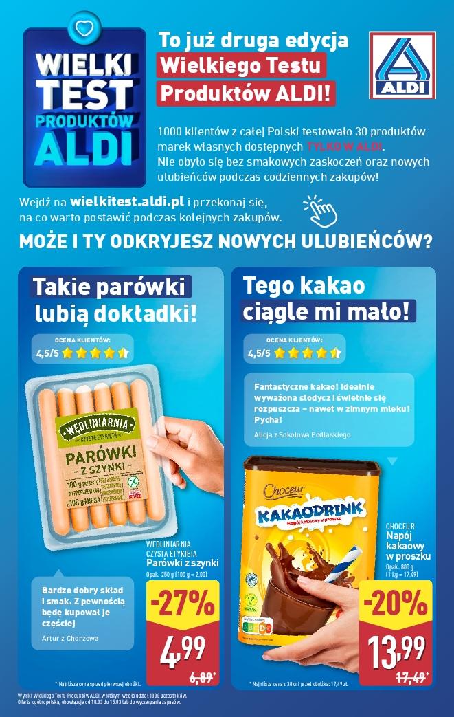 Gazetka promocyjna ALDI str. 1