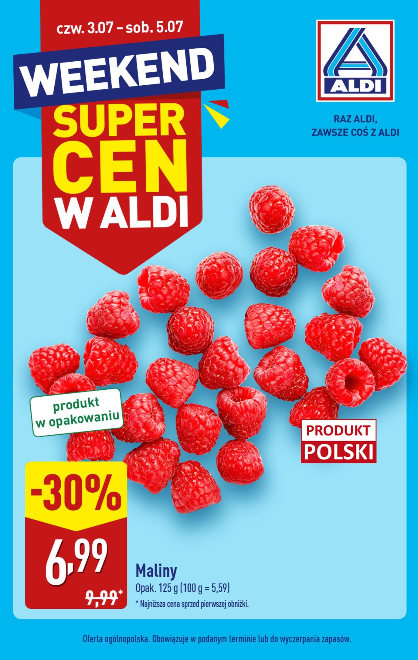 Gazetka promocyjna ALDI str. 1