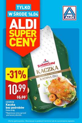 Aldi tylko w środę