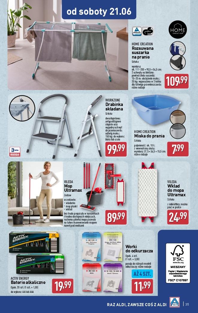Gazetka promocyjna ALDI str. 35