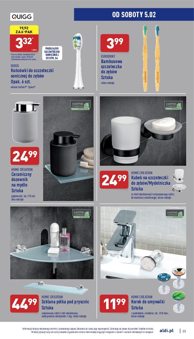 Gazetka promocyjna ALDI str. 35