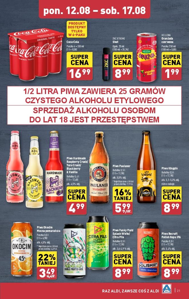 Gazetka promocyjna ALDI str. 21