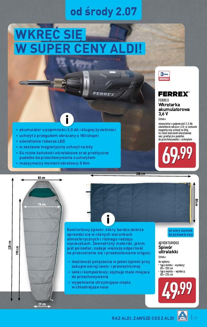 Gazetka promocyjna ALDI str. 21