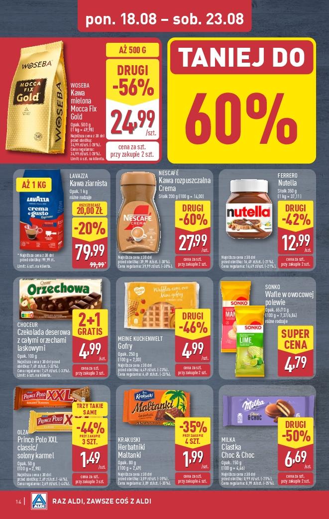 Gazetka promocyjna ALDI str. 14