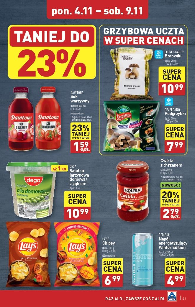 Gazetka promocyjna ALDI str. 21