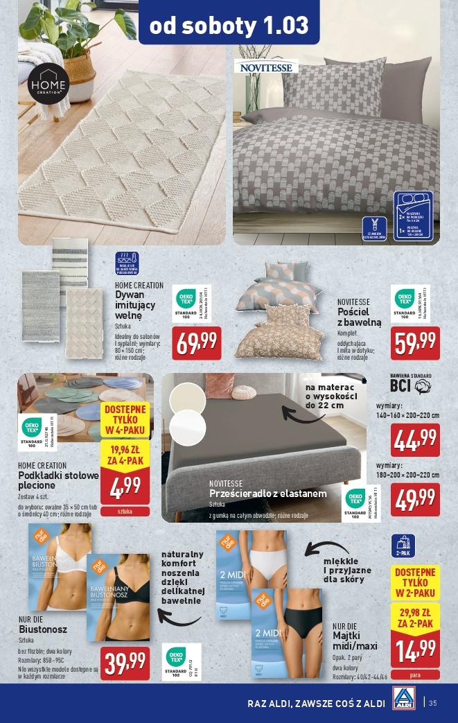 Gazetka promocyjna ALDI str. 35