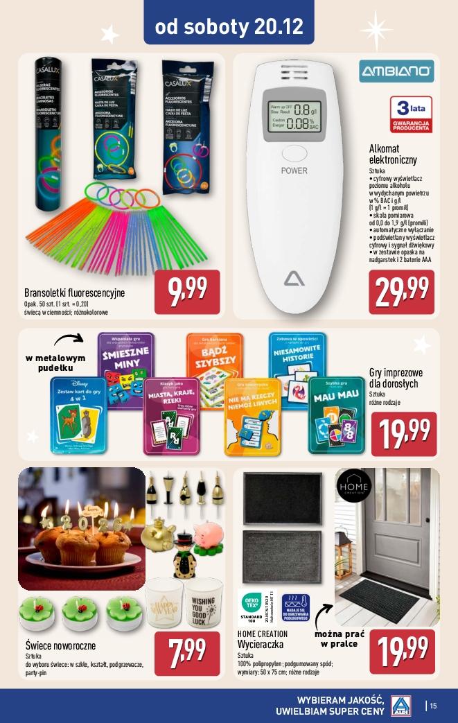 Gazetka promocyjna ALDI str. 15