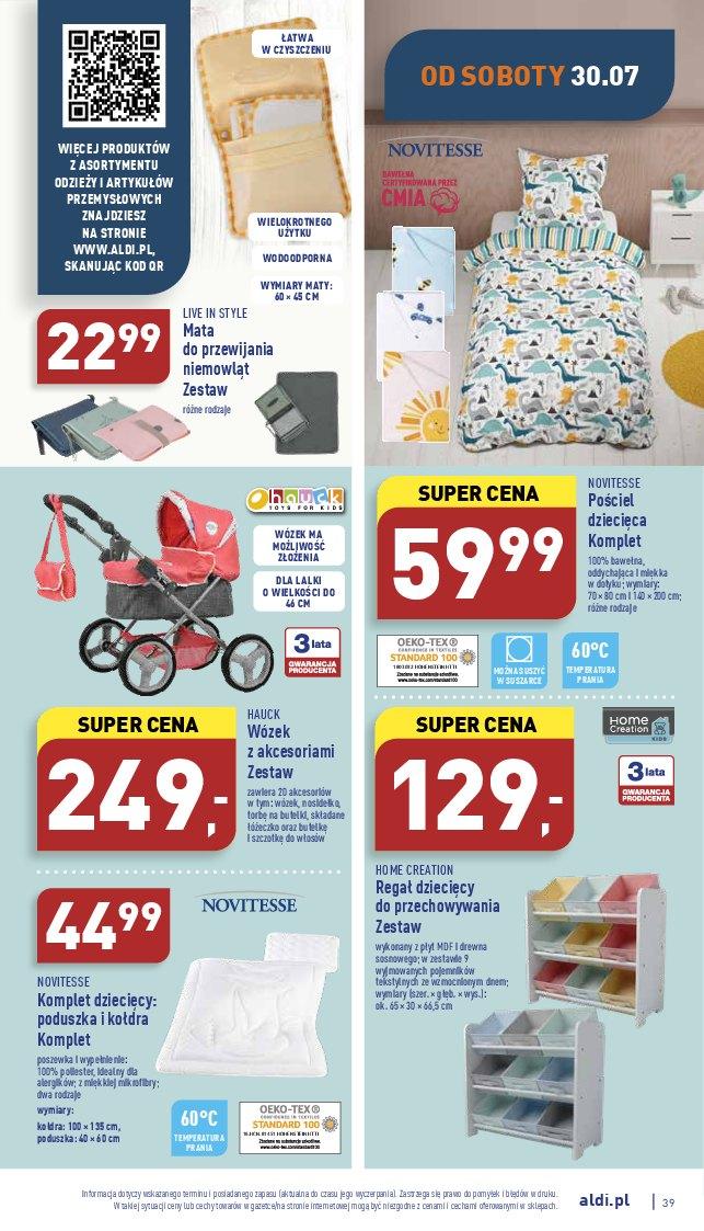 Gazetka promocyjna ALDI str. 39