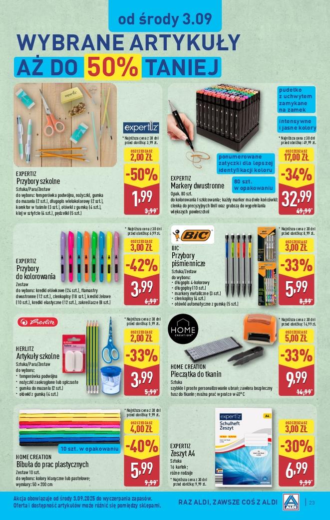Gazetka promocyjna ALDI str. 23