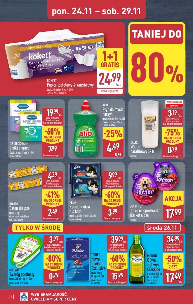 Gazetka promocyjna ALDI str. 22