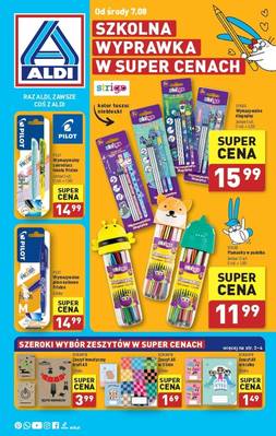 Aldi szkolna wyprawka