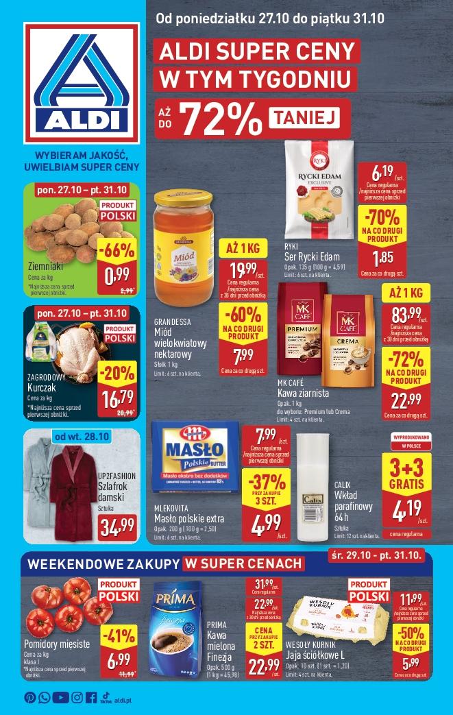 Gazetka promocyjna ALDI str. 1