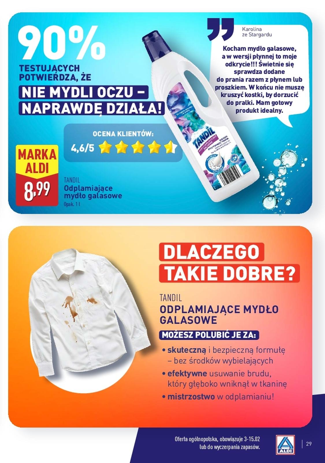 Gazetka promocyjna ALDI str. 29