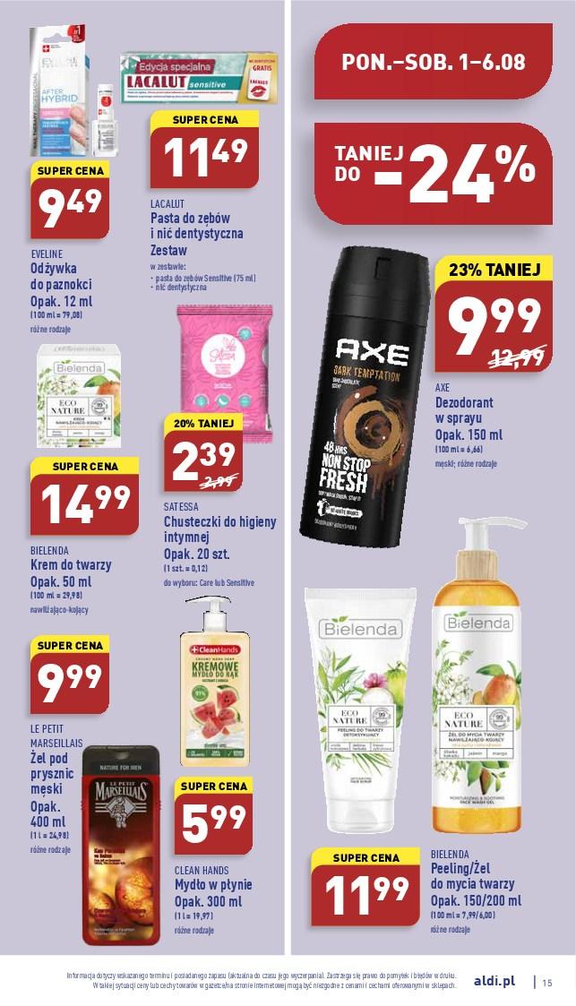 Gazetka promocyjna ALDI str. 15