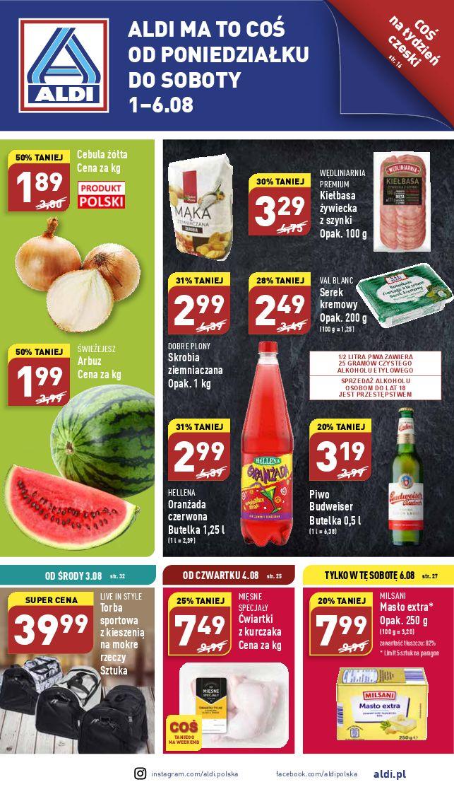 Gazetka promocyjna ALDI str. 1
