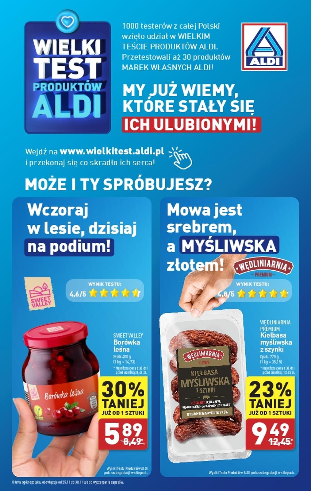 Gazetka promocyjna ALDI str. 1