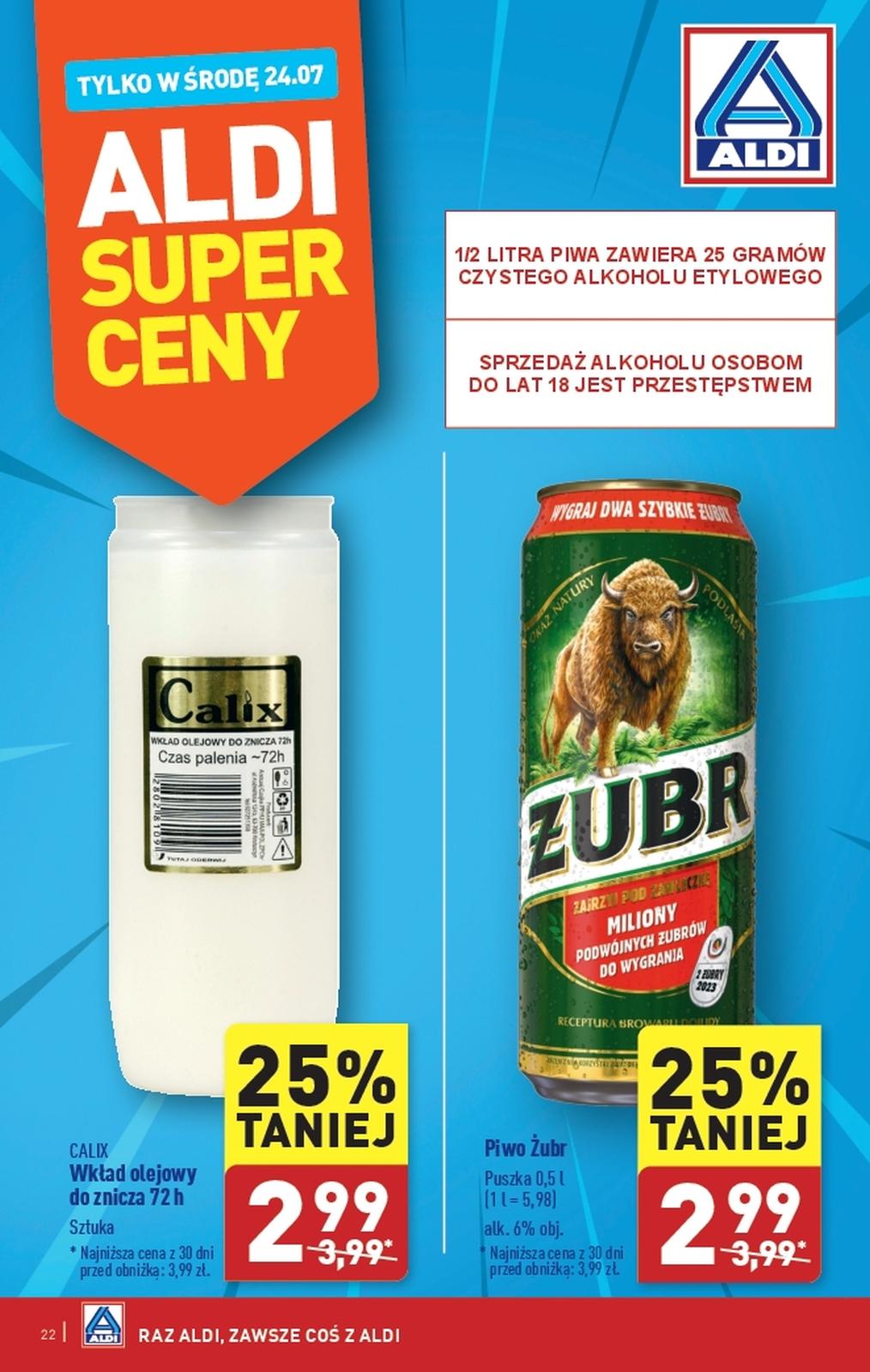Gazetka promocyjna ALDI str. 22