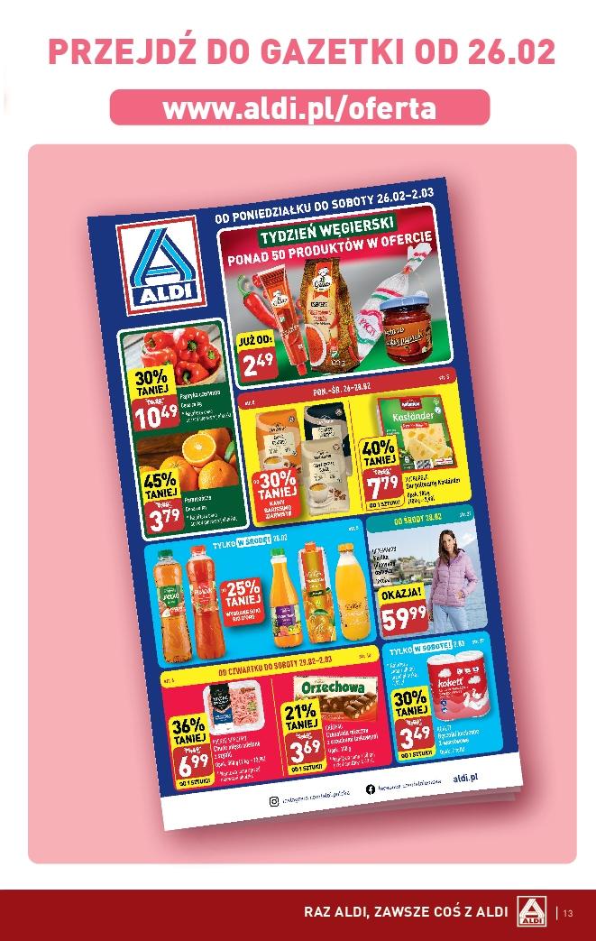 Gazetka promocyjna ALDI str. 13