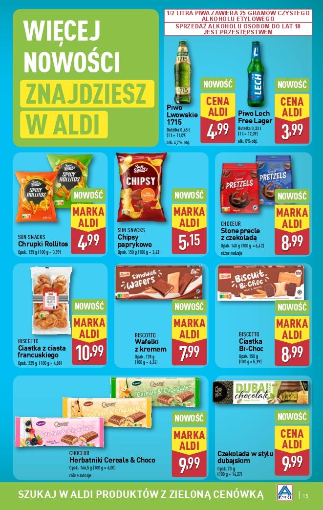 Gazetka promocyjna ALDI str. 15