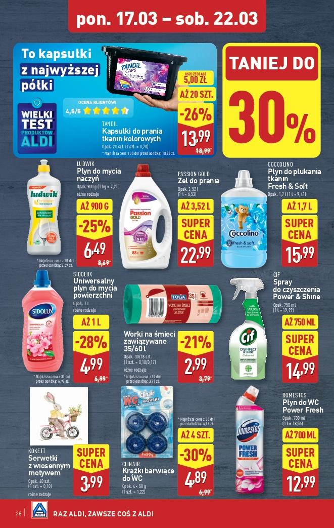 Gazetka promocyjna ALDI str. 28